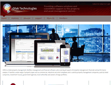 Tablet Screenshot of ofektech.com
